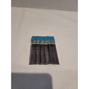 Lot of 6 Pentel Super Hi-Polymer Lead Refill 0.7mm Medium HB Read